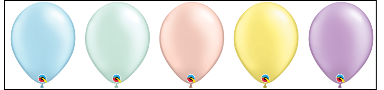 Pastel Pearl (Opaque) Colors